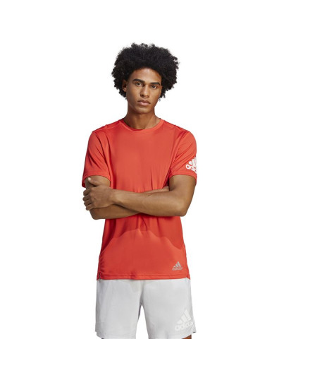 Camiseta Running adidas de Run It Red Homem 2