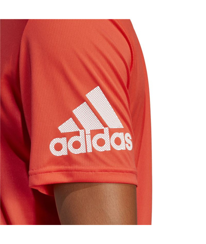 T-shirt Running adidas de Run It Red Homme