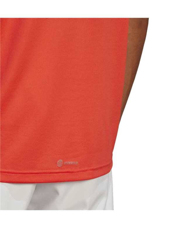 T-shirt Running adidas de Run It Red Homme