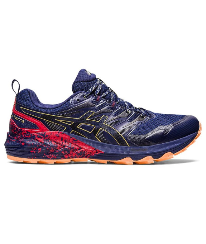 Chaussures by Trail ASICS Gel-Trabuco Terra Bleu Homme
