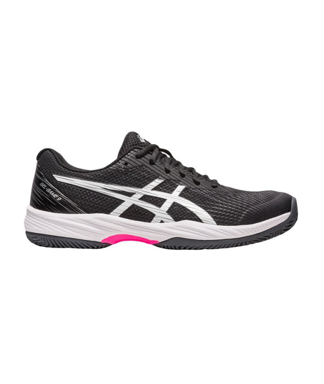 ASICS Gel-Game 9 Clay/OC Black Chaussures de tennis Hommes