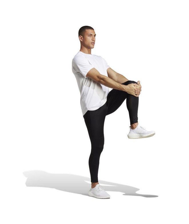 Mallas de Running adidas Saturday Negro Hombre