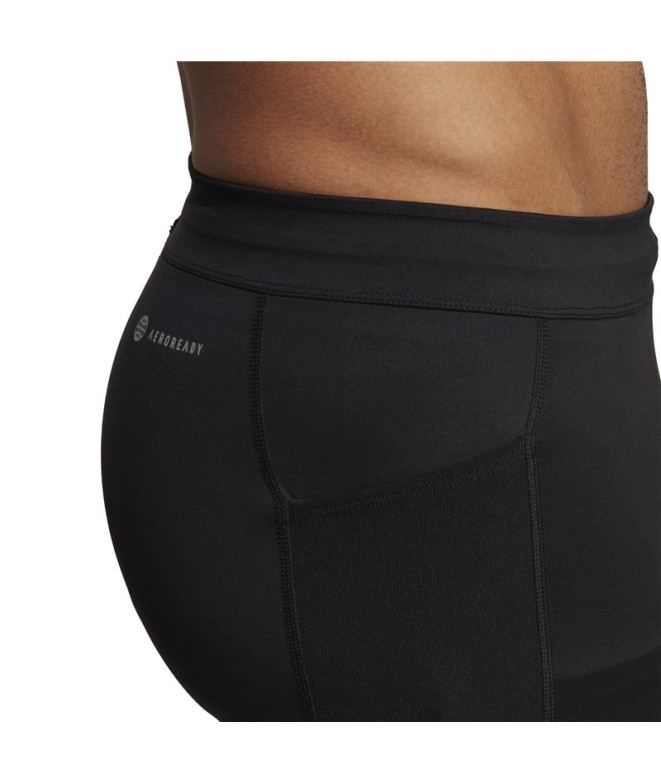 Leggings de running adidas Saturday Black Man
