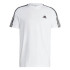 Camiseta adidas Essentials Single 3S Blanco Hombre