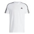 T-shirt adidas Essentials Single 3S Blanc Homme
