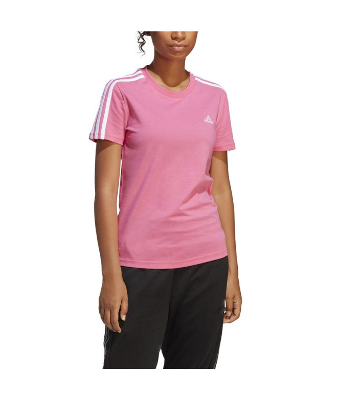 T-shirt adidas 3S Rose Femme