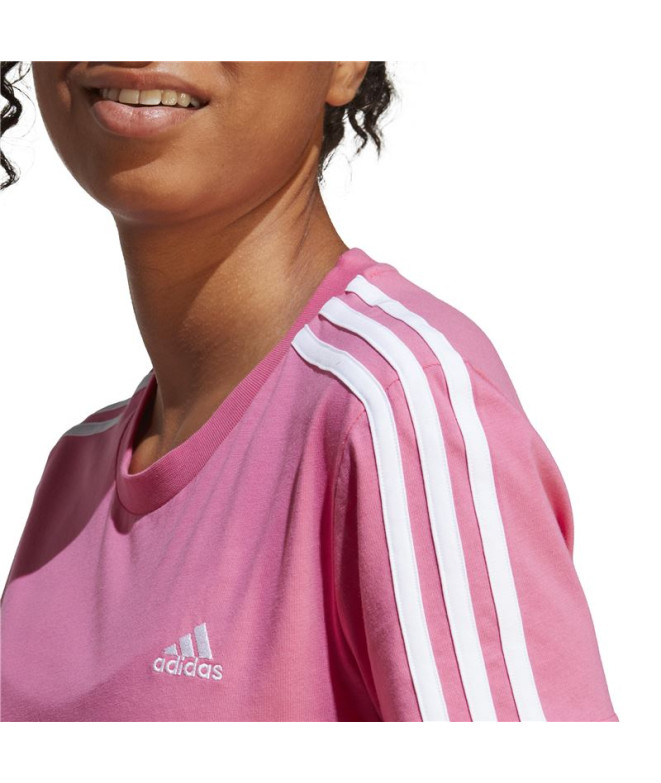 T-shirt adidas 3S Rose Femme