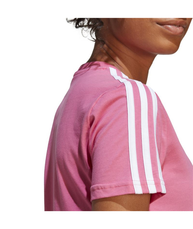 T-shirt adidas 3S Rose Femme