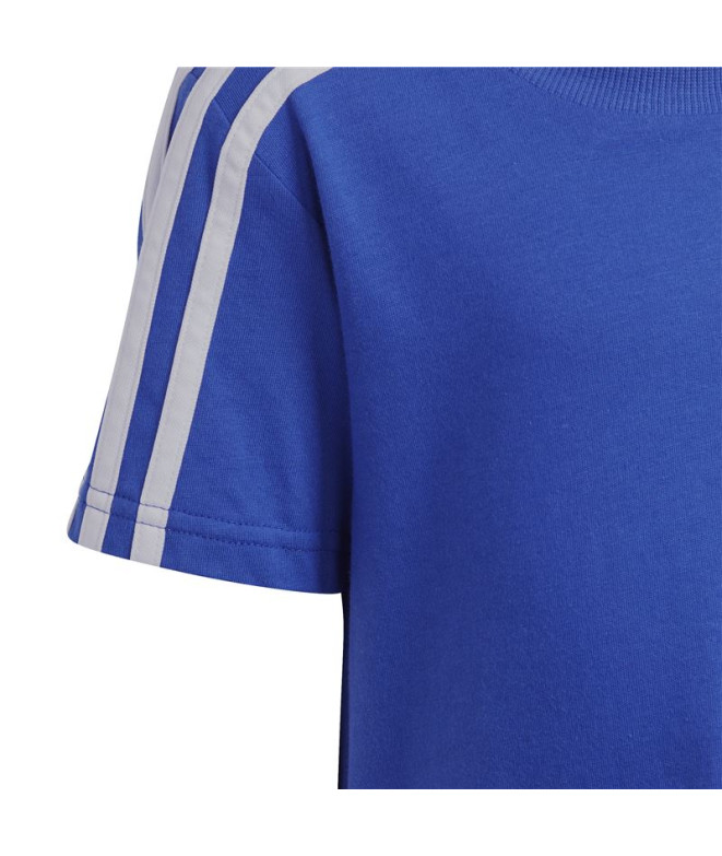 Conjunto adidas 3S Co Azul Infantil