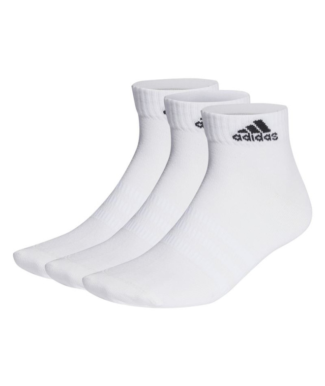 Chaussettes adidas Ankle Pack 3 pcs White