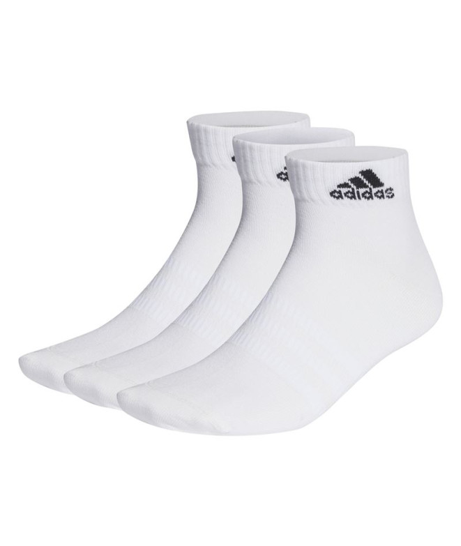 Meias adidas Ankle Pack 3 pcs Branco