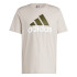 T-shirt adidas Essentials Bege para homem