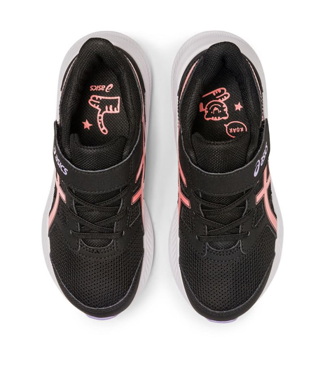 Sapatilhas Running ASICS Jolt 4 PS Preto e Rosa...