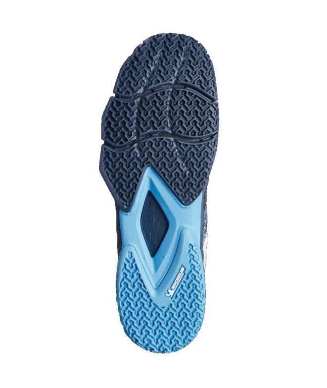 Chaussures Padel Babolat Movea Bleu Chaussures...