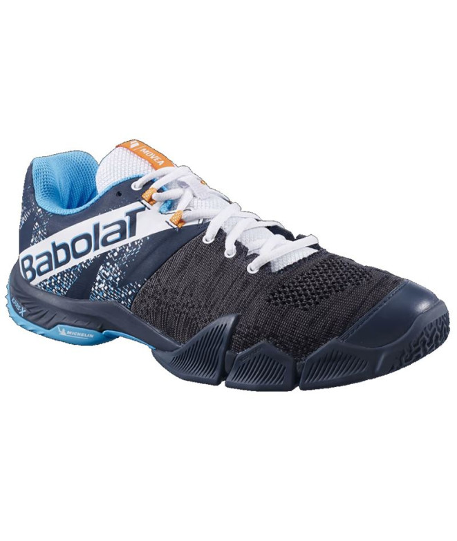Chaussures Padel Babolat Movea Bleu Chaussures...