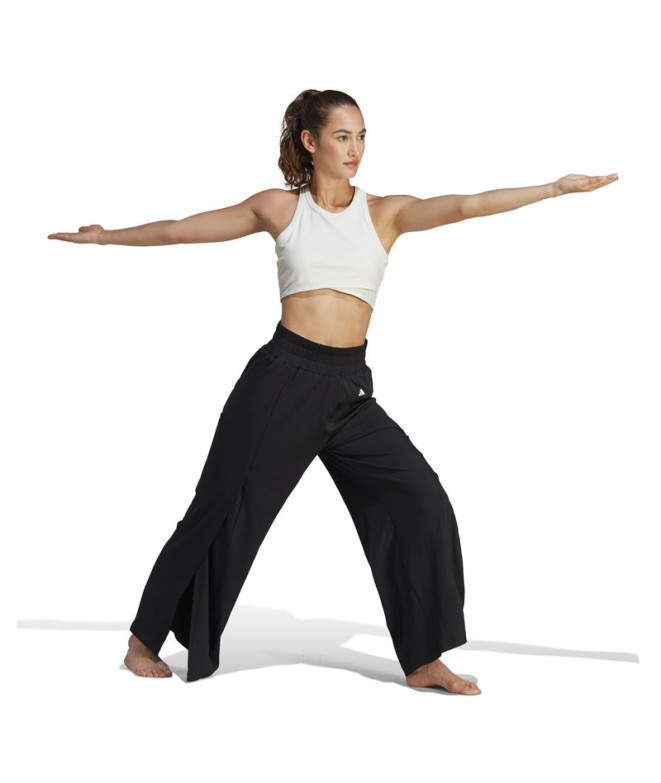 Fitness Trousers adidas Women's Casual Black