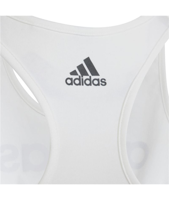T-shirt adidas Linear Blanc T-shirt pour fille