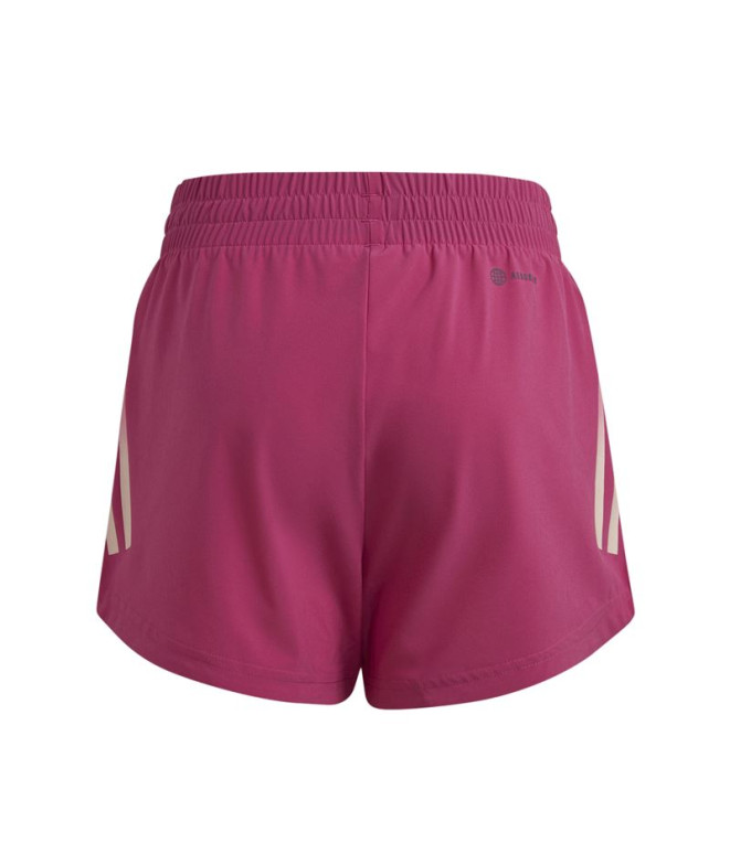 Pantalon de fitness adidas 3S Filles Rose