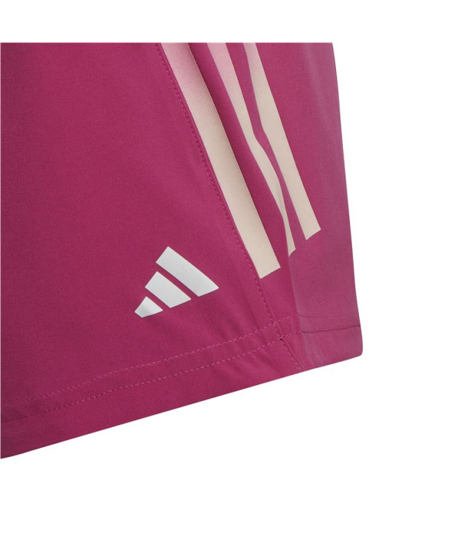Pantalon de fitness adidas 3S Filles Rose