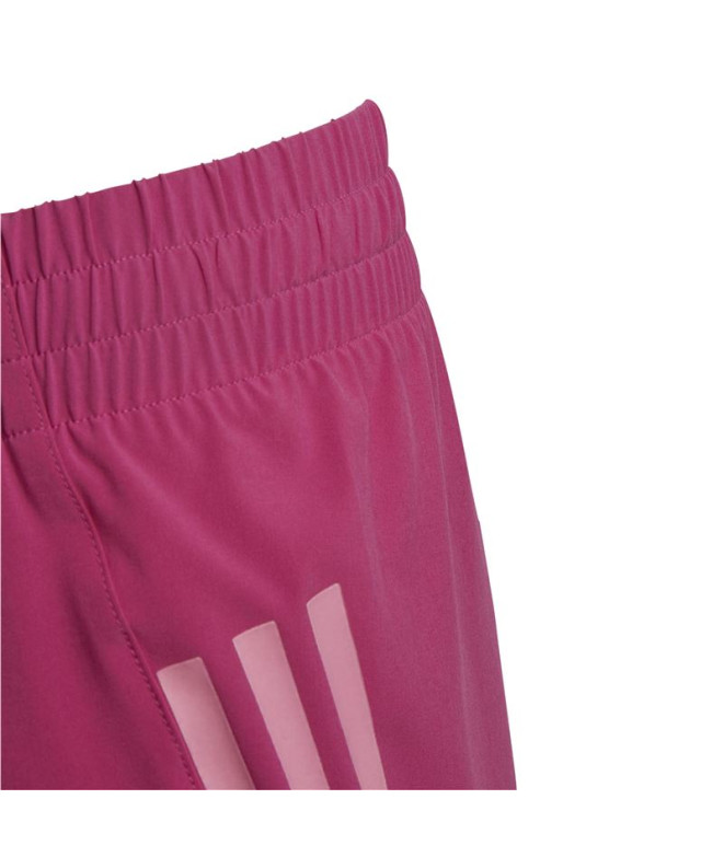 Pantalon de fitness adidas 3S Filles Rose