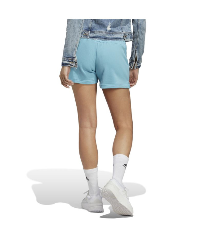 Pantalons adidas Linear Bleu Femme