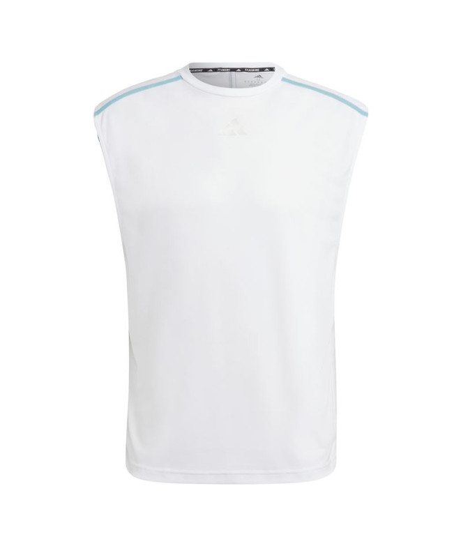 T-Shirt adidaso Base Fitness Homem Branco