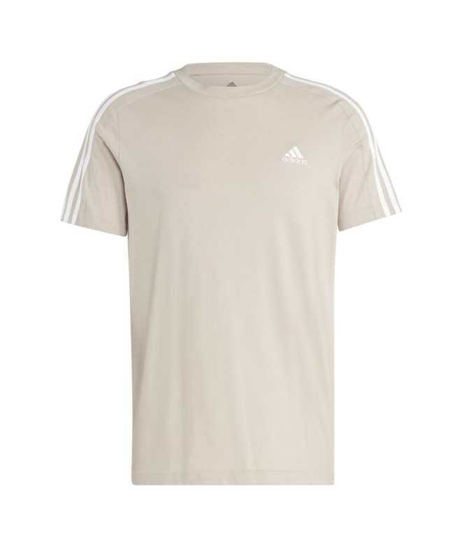 Camiseta adidas 3S Bege Homem