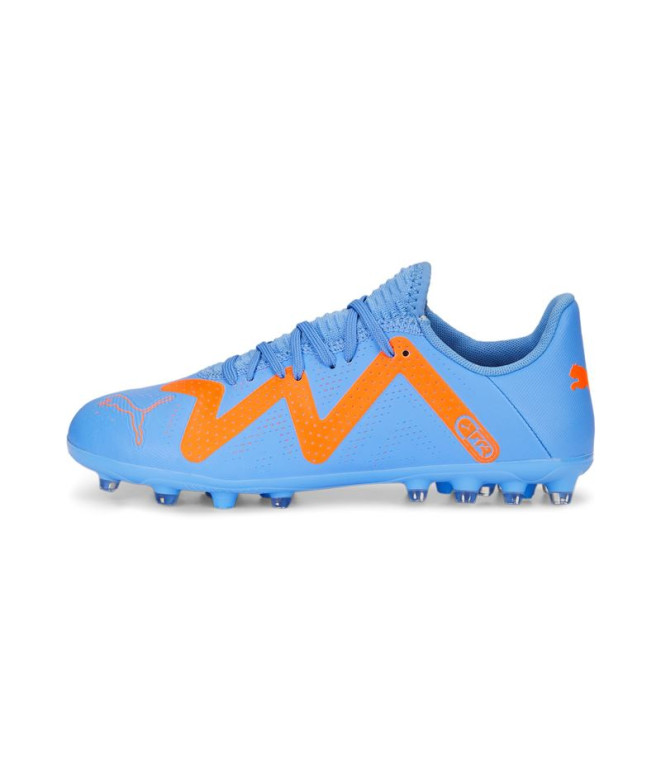 Futebol Botas Puma Future Play Mg Glimmer Blue Infantil