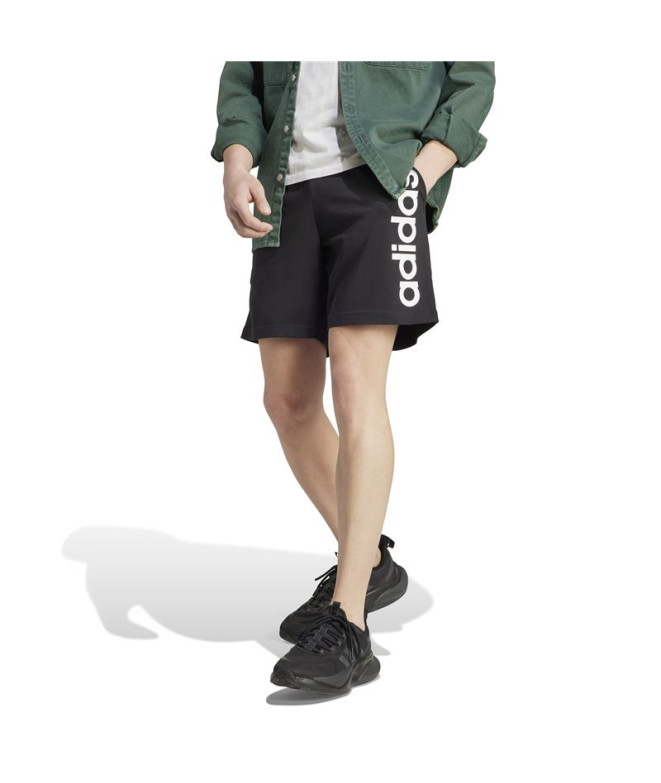 Calça adidas Lin Sj Sho Homem Preto