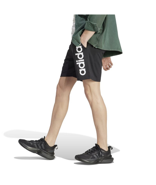 Pantalón adidas Lin Sj Sho Hombre Negro