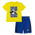 Conjunto Nike Df Icon Icon Short Yellow Boys