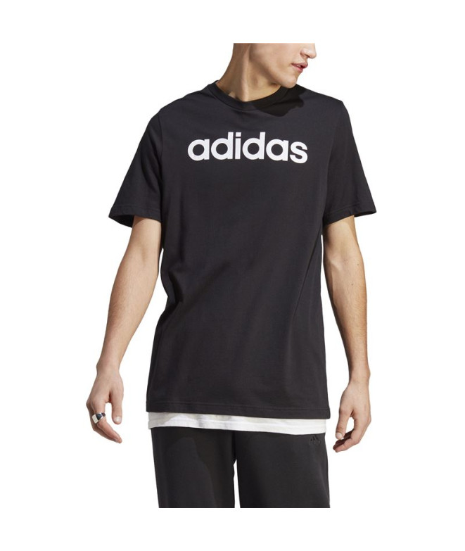 Camiseta adidas Essentials Single Jersey Preto...