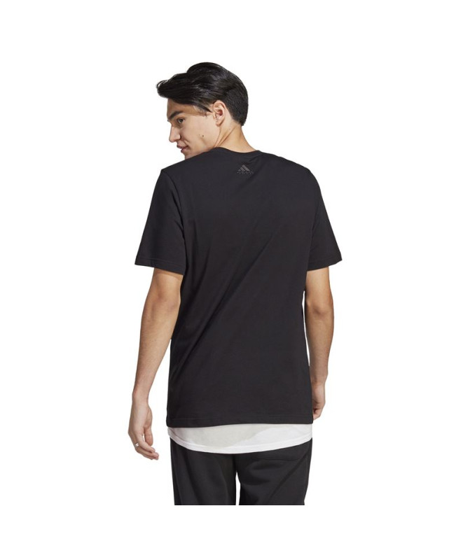 Camiseta adidas Essentials Single Jersey Negro...