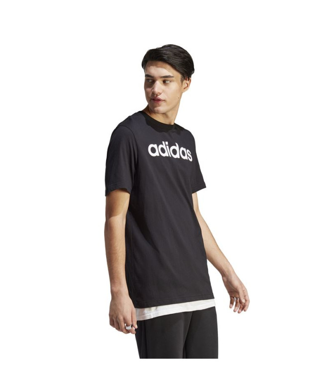 Camiseta adidas Essentials Single Jersey Preto...