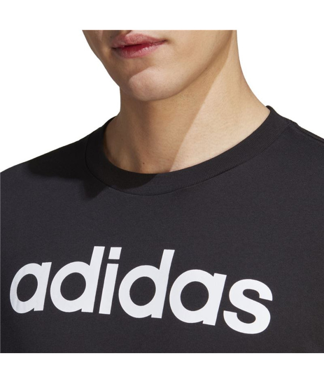 Camiseta adidas Essentials Single Jersey Preto...