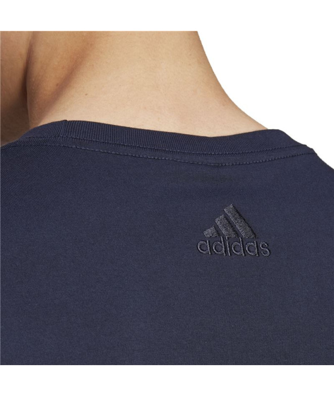 T-shirt adidas Essentials Logo linéaire Noir Homme