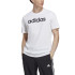 Camiseta adidas Essentials Linear Logo Branco Homem