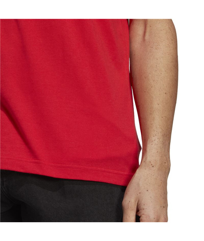 T-shirt adidas Essentials Linear Logo Rouge Homme