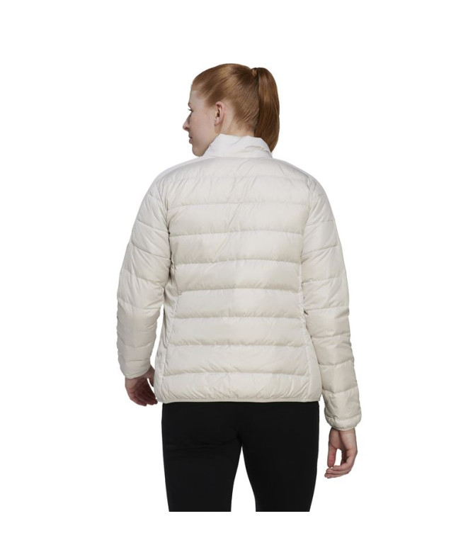 Chaqueta de plumón adidas Essentials Blanco Mujer