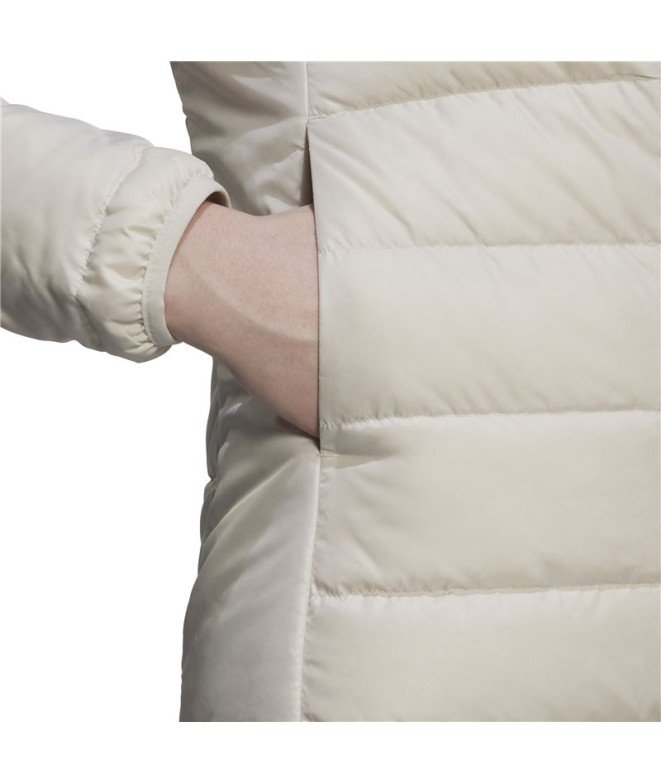 Chaqueta de plumón adidas Essentials Blanco Mujer
