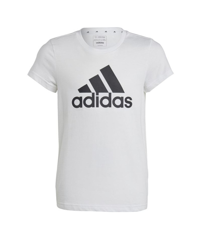 T-shirt adidas Essentials Big Logo Cotton White Girl's T-Shirt