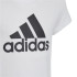 Camiseta adidas Essentials Big Logo Cotton Blanco Niña