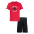 Set Converse Core Tee & Ft Short Noir Garçons