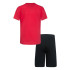 Set Converse Core Tee & Ft Short Noir Garçons
