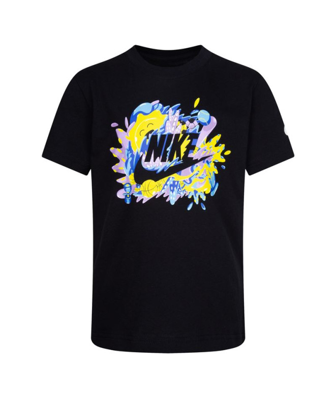 T-shirt Nike Futura Sport Splash T-Shirt noir pour garçon