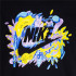 T-shirt Nike Futura Sport Splash Preto T-shirt para rapaz