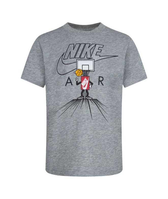 T-shirt Nike Icons Of Play Ss Boys Cinzento
