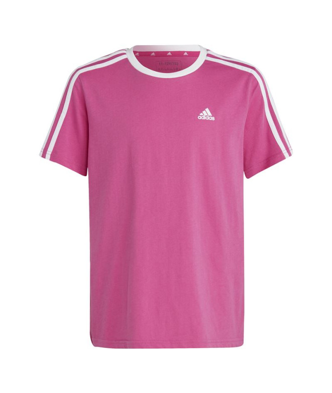 T-shirt adidas Essentials Coton Rose T-shirt fille