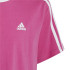 Camiseta adidas Essentials Cotton Rosa Menina