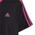 Camiseta adidas Essentials Cotton Preto Menina
